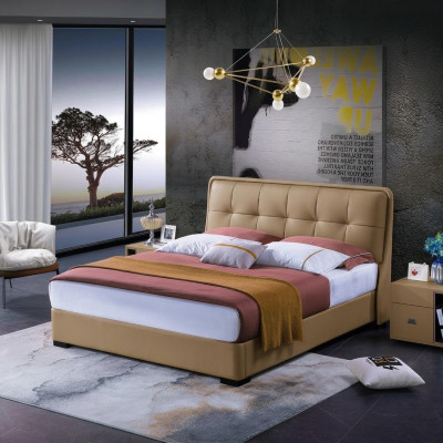 Design Schlafzimmer 3tlg. Bett 2x Nachttisch Klassischer Luxus Betten Set Möbel