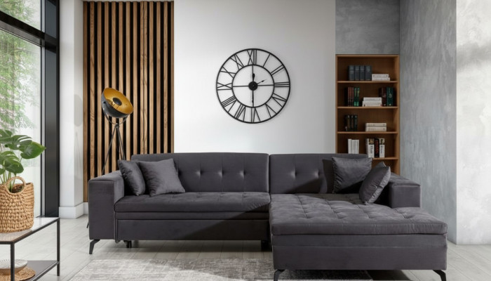 Design Wohnlandschaft L Form Ecksofa Couch Polster Textil Garnitur Sofa Ecke Neu