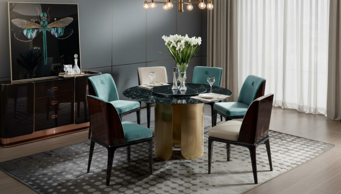 Esstisch 4 Stühle Essgarnitur Esszimmer Gruppe Garnitur Modern Möbel