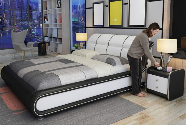 Doppel Betten Royal Bett Schlafzimmer Luxus Italienische Stil Möbel 180x200cm