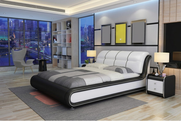 Doppel Betten Royal Bett Schlafzimmer Luxus Italienische Stil Möbel 180x200cm