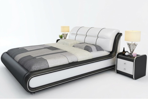 Doppel Betten Royal Bett Schlafzimmer Luxus Italienische Stil Möbel 180x200cm