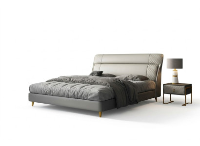 Design Leder Bett Luxus Polster Betten Doppel Modernes Ehe 180x200 Moderne Neu