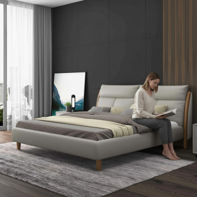 Design Textil Bett Ehe Modernes Hotel Gestell Luxus Doppel Betten