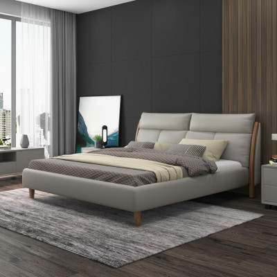 Design Textil Bett Ehe Modernes Hotel Gestell Luxus Doppel Betten