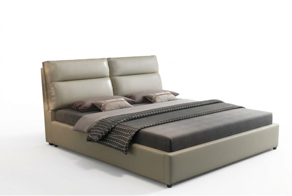 Design Bett Schlafzimmer Textil Leder Polster Moderne Betten 180x200cm