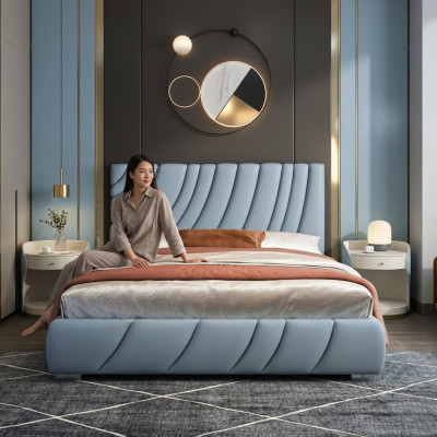 Bett Polster Design Luxus Doppel Hotel Betten Schlaf Zimmer Luxus