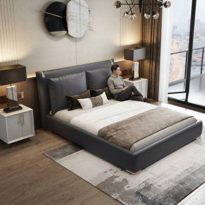 Doppelbett Bett Ehebett Design Luxus Luxur Designbett Textil Betten