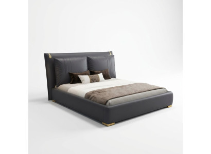 Doppelbett Bett Ehebett Design Luxus Luxur Designbett Textil Betten