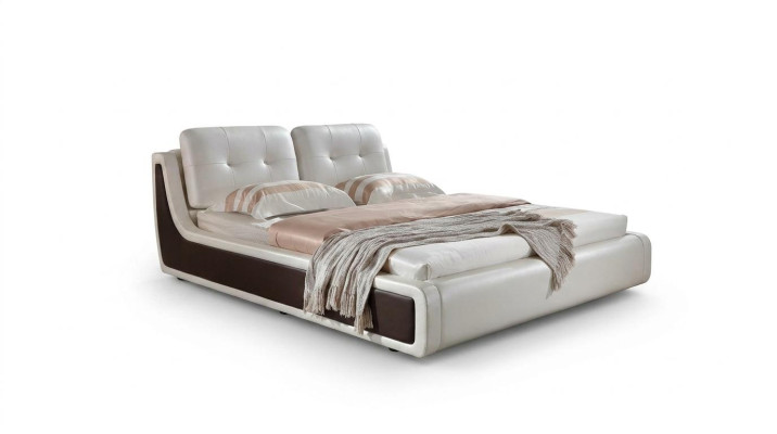 Doppelbett Bett Ehebett Design Luxus Polsterbett Einrichtung Textil Betten