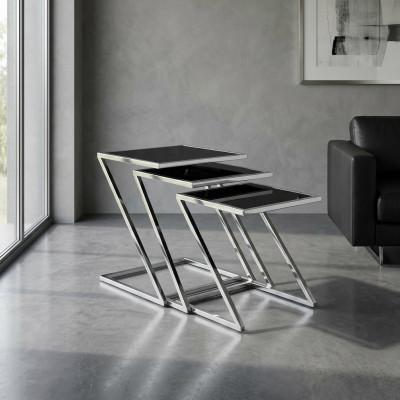 Set 3x Couchtisch Kaffeetisch Design Beistelltisch Tische Wohnzimmertisch