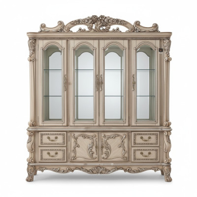 klassisch Design Vitrine Glasschrank Vitrinen Schrank Schaukasten Regal Barock