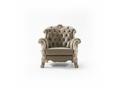 Barock Sessel Einsitzer Polster Sofa Couch Fernseh Couchen Design Wohnzimmer Neu