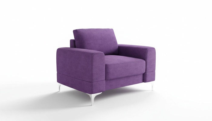 Couch Polster Lehn Stuhl Einsitzer Fernseh Polster Sessel 1 Sitzer Lounge Club