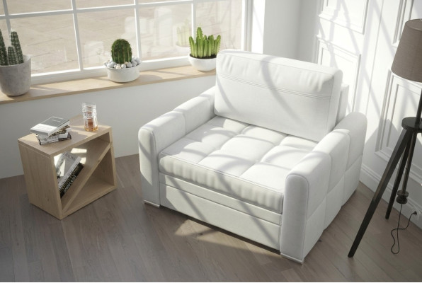 Luxus Fernseh Relax Chesterfield Club Sessel Lounge 1 Sitzer Stoff