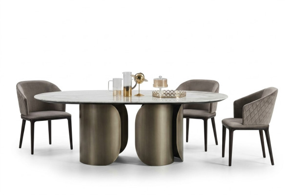 Tische Stein Küche Moderner Esstisch Tisch Esszimmer Luxus Möbel Design Neu