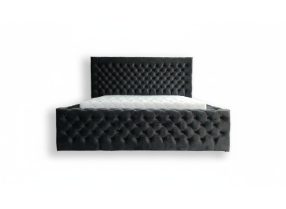 Chesterfield Betten modernes Hotelbett Doppelbett Neu Modernes King Size Bett