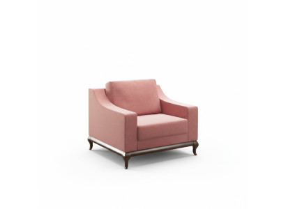 Sessel Design Möbel klassische Stil Wohnzimmer 95 x 100 cm Lounge Sessel Neu