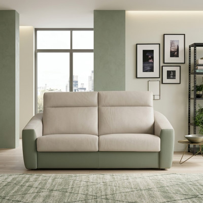 Designer Sofa 2 Sitzer Stoffsofa Schlafsofa Zweisitzer italienische Möbel Neu