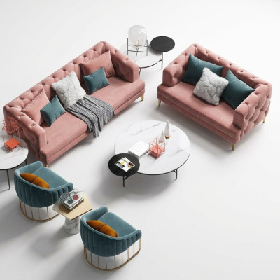 Dreisitzer Relax Sitz Design Couch Lounge Sofas Textil Sofa 3 Sitzer Samt Sofa
