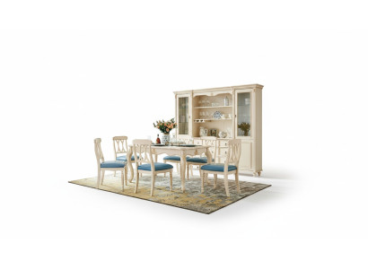 Esszimmer Möbel Esstisch 6 x Stuhl Ess Set Holz Küche Gruppe Garnitur Neu 7tlg.