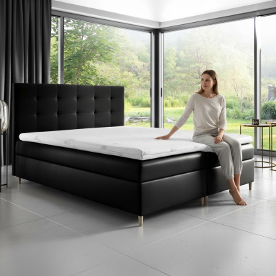Doppel Hotel Modern Bett Schlafzimmer Betten Design Boxspringbett Bettkasten Neu