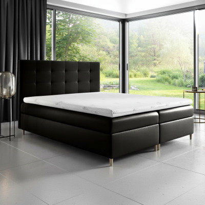Doppel Hotel Modern Bett Schlafzimmer Betten Design Boxspringbett Bettkasten Neu