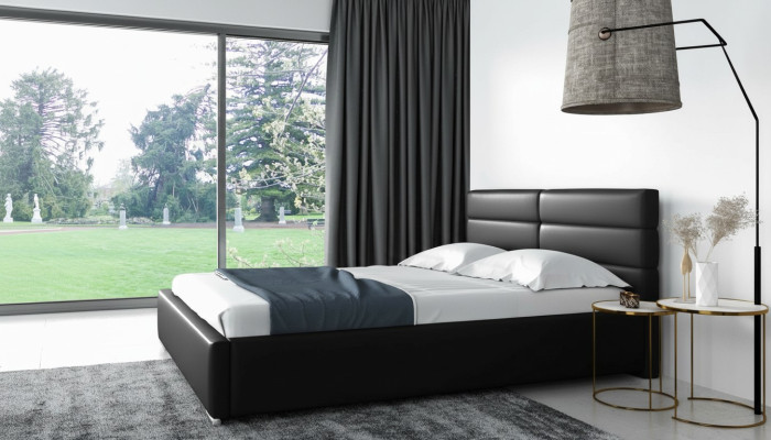 Bettrahmen Holz Design Doppel Hotel Modern Bett Schlafzimmer Betten Polsterbett