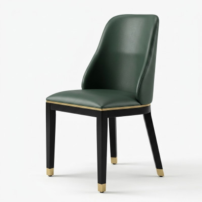 Stuhl Stühle Design Lehnstuhl Holz Polster Klassische Echtholz Esszimmer Möbel