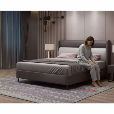 Design Bett Betten 180 x 200cm Dubai Doppel Hotel Holz Schlafzimmer