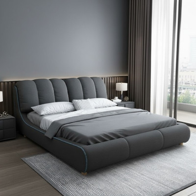 Design Holz Modern Bett 180x200 Schlafzimmer Ehe Luxus Hotel Betten