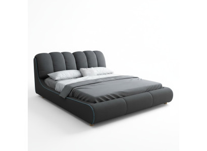 Design Holz Modern Bett 180x200 Schlafzimmer Ehe Luxus Hotel Betten