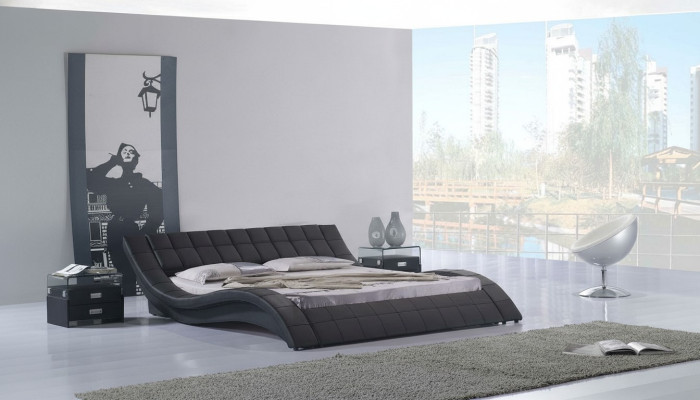 Doppel Hotel Betten Ehe Schlaf Zimmer Leder Bett Polster Design Luxus