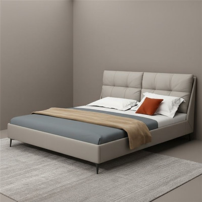 Betten Textil Leder Hotel Luxus Polster Samt Stoff Designer Bett Schlafzimmer