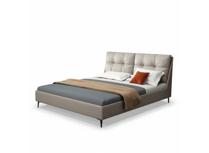 Betten Textil Leder Hotel Luxus Polster Samt Stoff Designer Bett Schlafzimmer