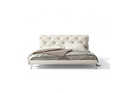 Betten 180x200cm Schlaf Zimmer Textil Stoff Bett Chesterfield Design Luxus