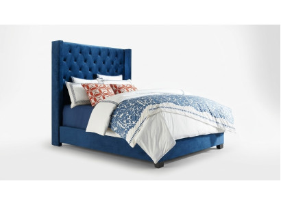 Chesterfield Schlaf Zimmer Doppel Betten Design Leder Luxus Bett Hotel