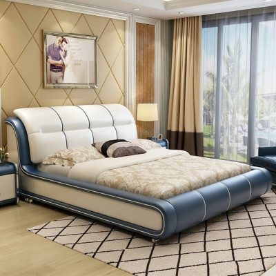 Design Stoff Möbel Hotel Grüne Betten Schlafzimmer Luxus Boxspring Bett