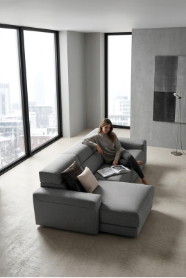 Italienische Eckcouch Sofa Couch Sofas Couchen Eck Garnitur Möbel schlafsofa