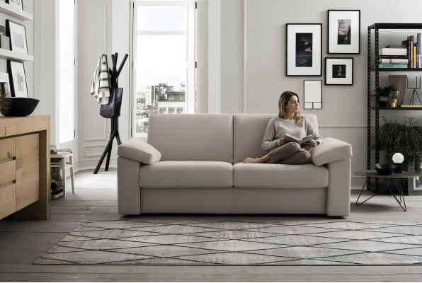 Italienische Möbel Design Sofas Couchen Stoff Sofa Couch Schlafsofa alfitalia
