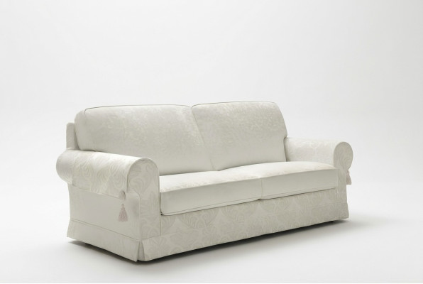 Textil Stoff Luxus 3 Sitzer Couch Polster Holzrahmen Sofa Textil Couch alfitalia