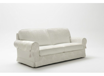 Textil Stoff Luxus 3 Sitzer Couch Polster Holzrahmen Sofa Textil Couch alfitalia