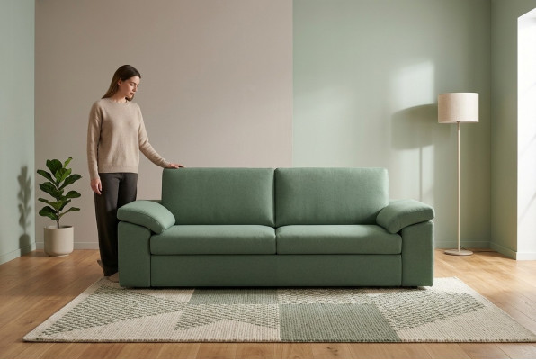 Wohnzimmer Design Dreisitzer Sofa 3 Sitz Couch Polster Sofas Couchen alfitalia