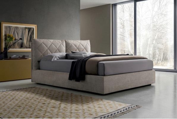 Designer Bett Stoff Hotel Holz Betten Doppel Schlaf Zimmer Luxus Modern Italien