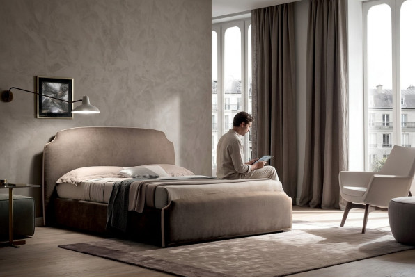 Luxus Doppel Schlafzimmer Textil Betten 200x200 Bett Polsterbett Italien Möbel