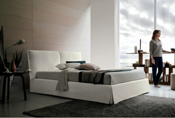 Luxus Doppel Hotel Betten 120x200 Schlaf Zimmer Weiß Textil Bett Polster Design