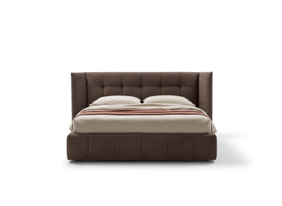 Doppelbett Bett Ehebett Design Luxus Luxur Polsterbett Designbett Textil Betten