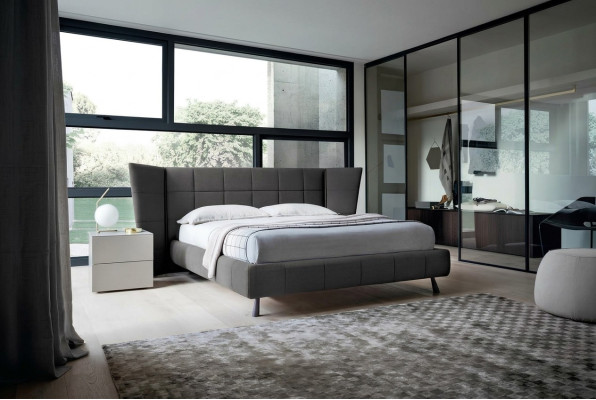 Luxus Design Bett Betten 160 x 200cm Dubai Doppel Hotel Holz Schlafzimmer Bett