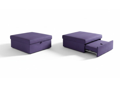 Hocker Design Polster Fußhocker Ottomane Sitz Textil Chaise Club Lounge Pufa
