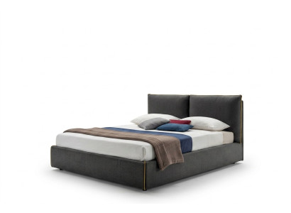 Luxus Polster Sitz Stoff Design Bett Schlafzimmer Betten 180x200 cm Textil Hotel
